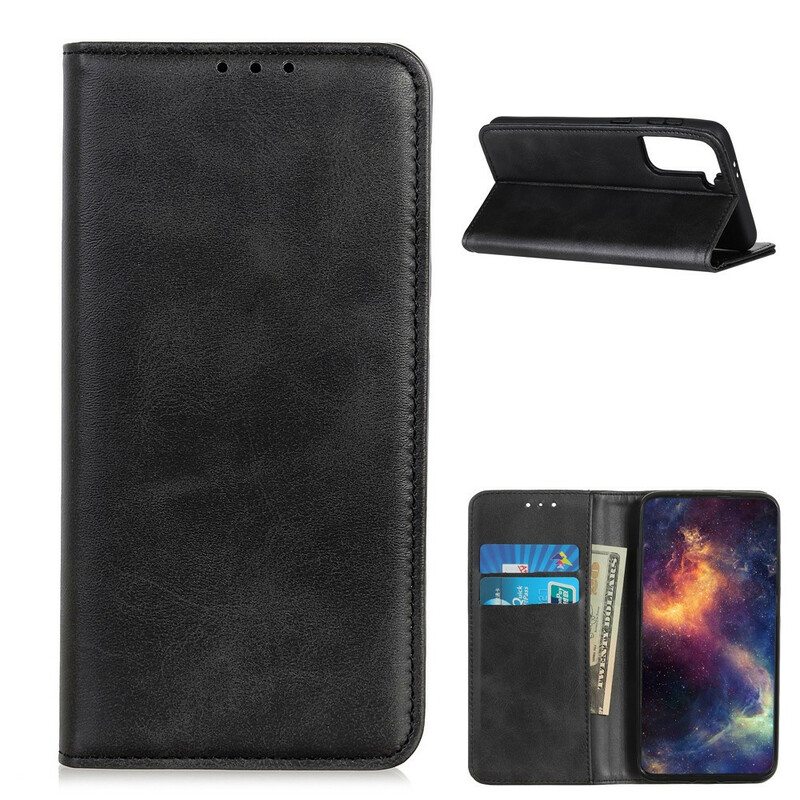 Puhelinkuoret Samsung Galaxy S21 5G Kotelot Flip Halkaistu Nahka