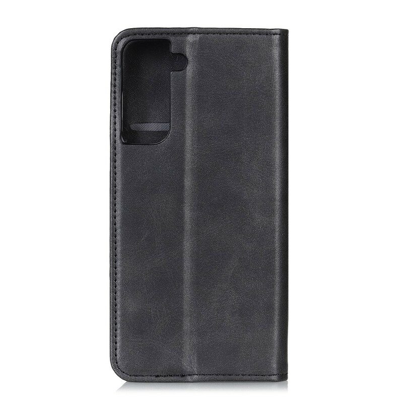 Puhelinkuoret Samsung Galaxy S21 5G Kotelot Flip Halkaistu Nahka