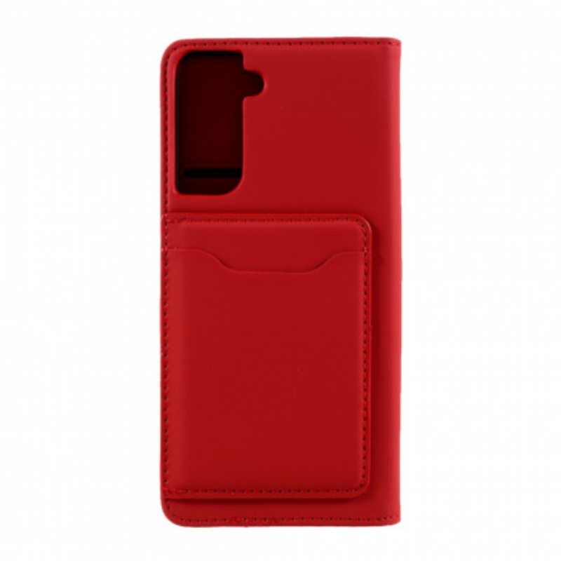 Puhelinkuoret Samsung Galaxy S21 5G Kotelot Flip Korttipidikkeen Teline