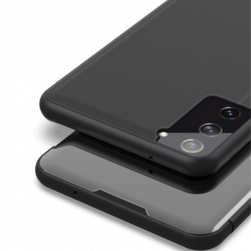 Puhelinkuoret Samsung Galaxy S21 5G Kotelot Flip Peili