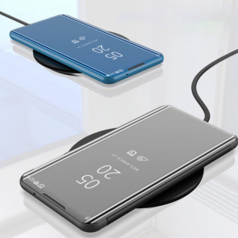 Puhelinkuoret Samsung Galaxy S21 5G Kotelot Flip Peili