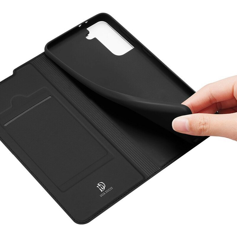 Puhelinkuoret Samsung Galaxy S21 5G Kotelot Flip Skin Pro Dux Ducis