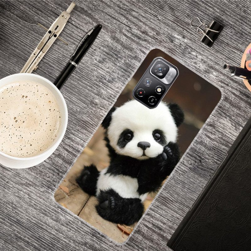 Case Poco M4 Pro 5G Joustava Panda