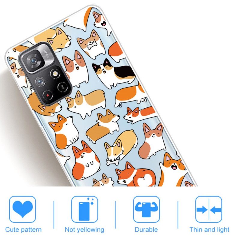 Kuori Poco M4 Pro 5G Useita Koiria