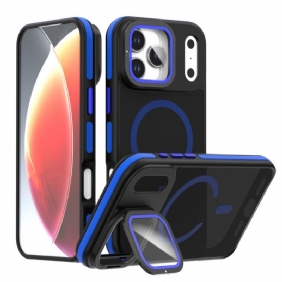 Kuori iPhone 17 Pro Hybridi Magsafe Linssinsuojalla Ja Integroidulla Kiinnikkeellä