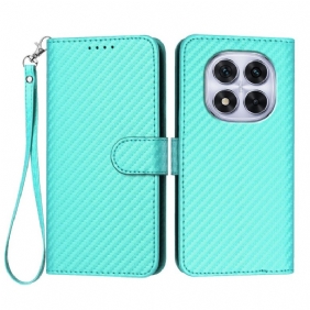 Kotelot Xiaomi Redmi Note 14 Pro 4g Hiilikuitukuvioinen Hihnalla