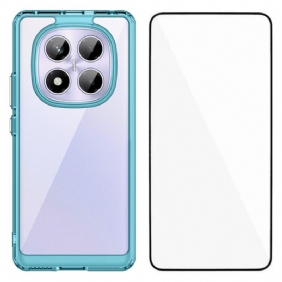 Kuori Xiaomi Redmi Note 14 Pro 4g Hybridi Karkaistulla Lasisella Näytönsuojalla Suojakuori