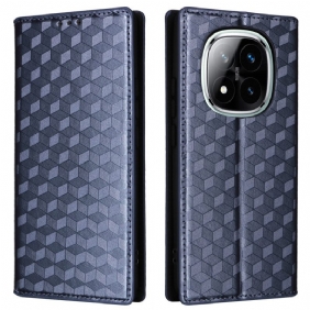 Nahkakotelo Xiaomi Redmi Note 14 Pro 4g 3d-timantit