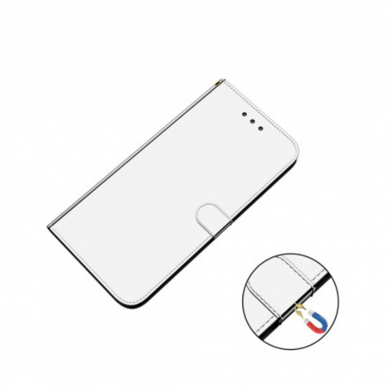 Kotelot Samsung Galaxy A52 4G / A52 5G / A52s 5G Keinonahkainen Peilin Kansi