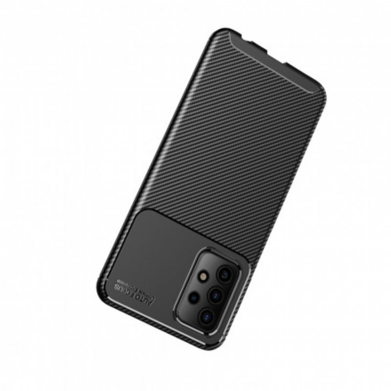 Kuori Samsung Galaxy A52 4G / A52 5G / A52s 5G Joustava Hiilikuiturakenne