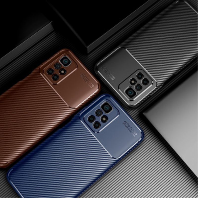 Case Xiaomi Redmi 10 Hiilikuituletku