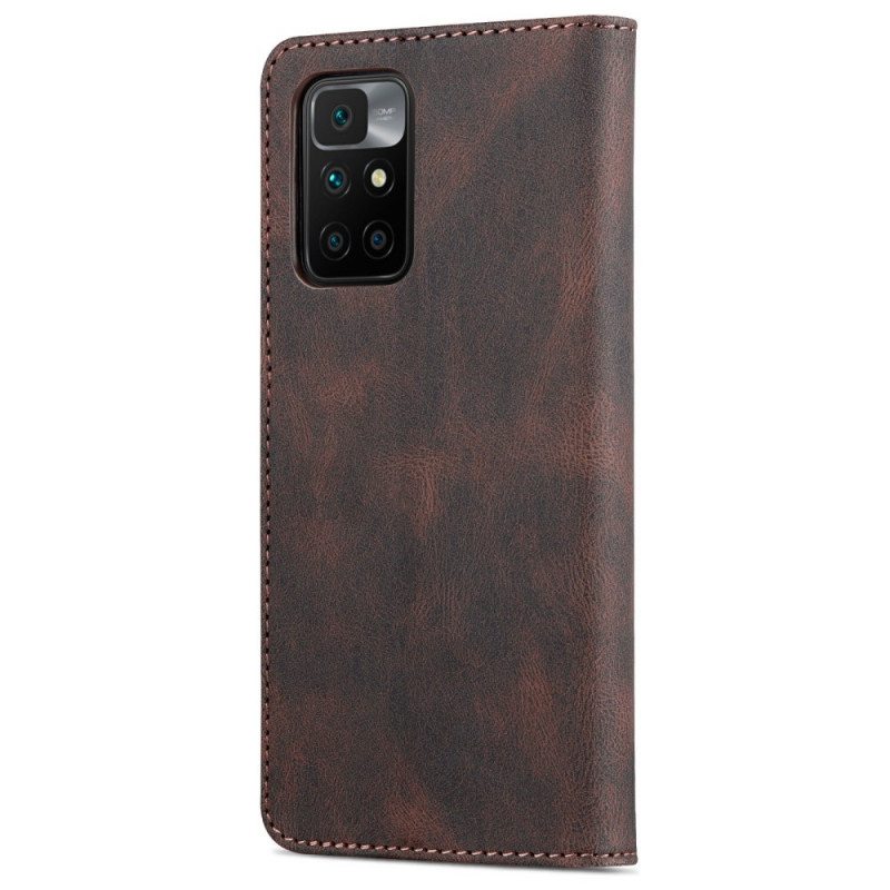 Kotelot Xiaomi Redmi 10 Azns-nahkaefekti