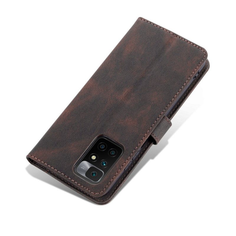 Kotelot Xiaomi Redmi 10 Azns-nahkaefekti