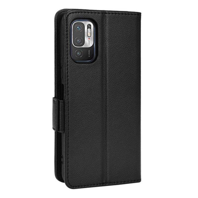 Kotelot Xiaomi Redmi 10 Grain Leather -efekti