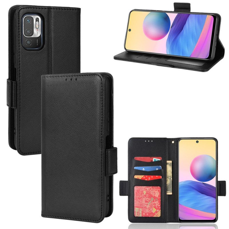 Kotelot Xiaomi Redmi 10 Grain Leather -efekti