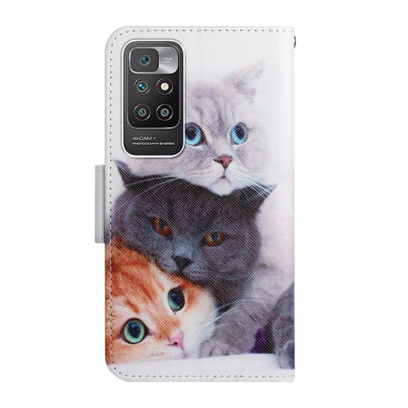 Kotelot Xiaomi Redmi 10 Kasa Kaulanauhakissoja