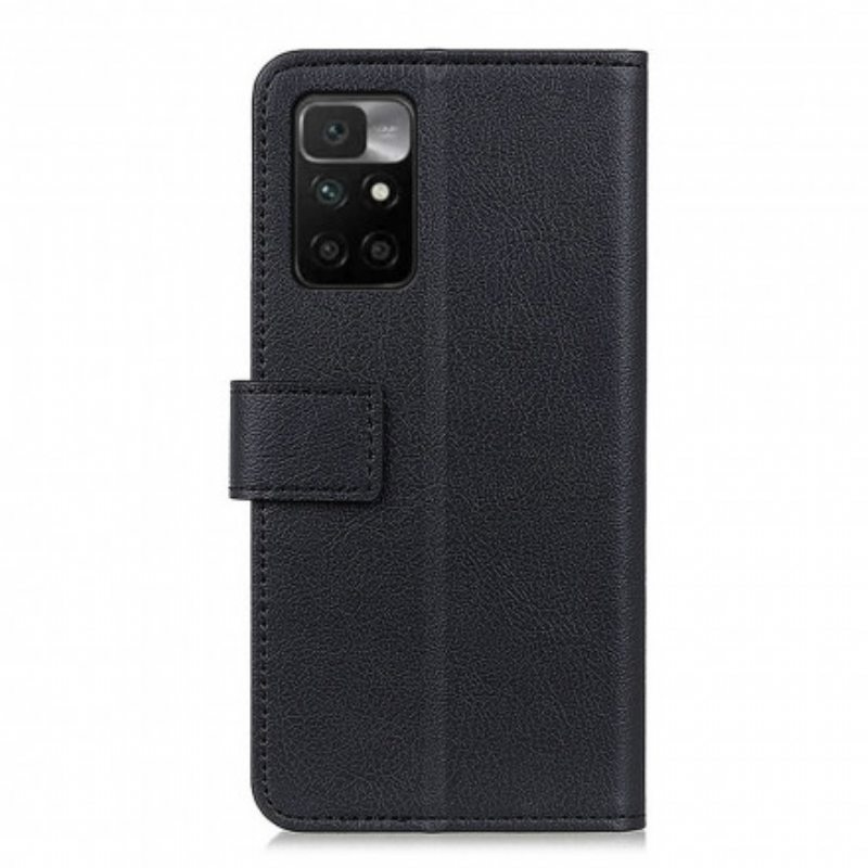 Kotelot Xiaomi Redmi 10 Klassinen Keinonahka