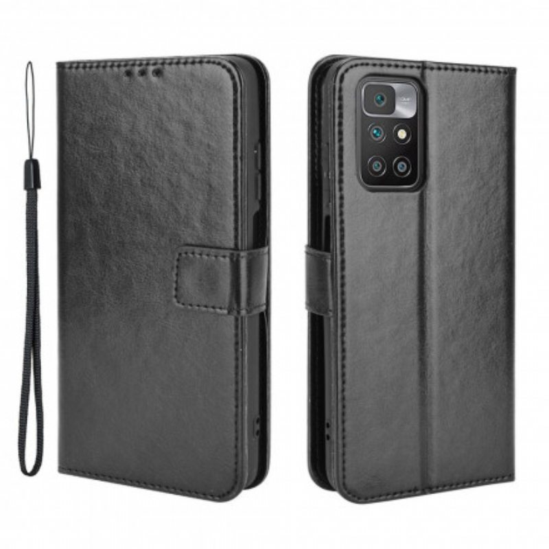 Kotelot Xiaomi Redmi 10 Näyttävä Keinonahka