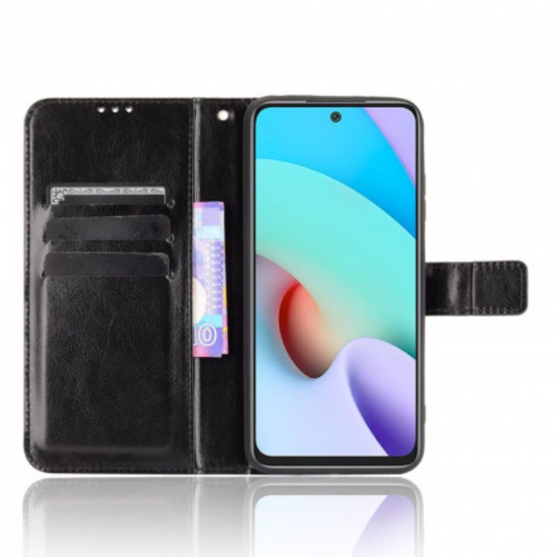 Kotelot Xiaomi Redmi 10 Näyttävä Keinonahka