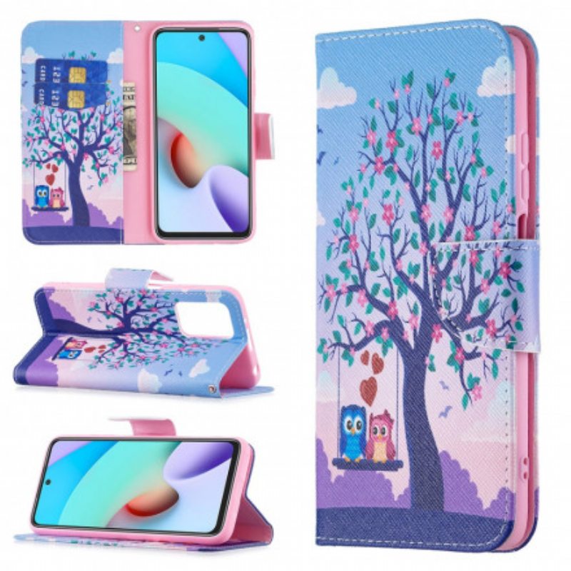 Kotelot Xiaomi Redmi 10 Pöllöt Swingissä