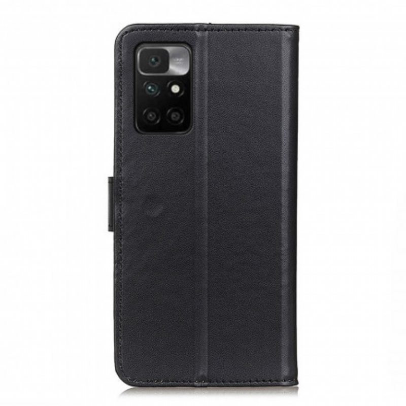 Kotelot Xiaomi Redmi 10 Tavallista Keinonahkaa