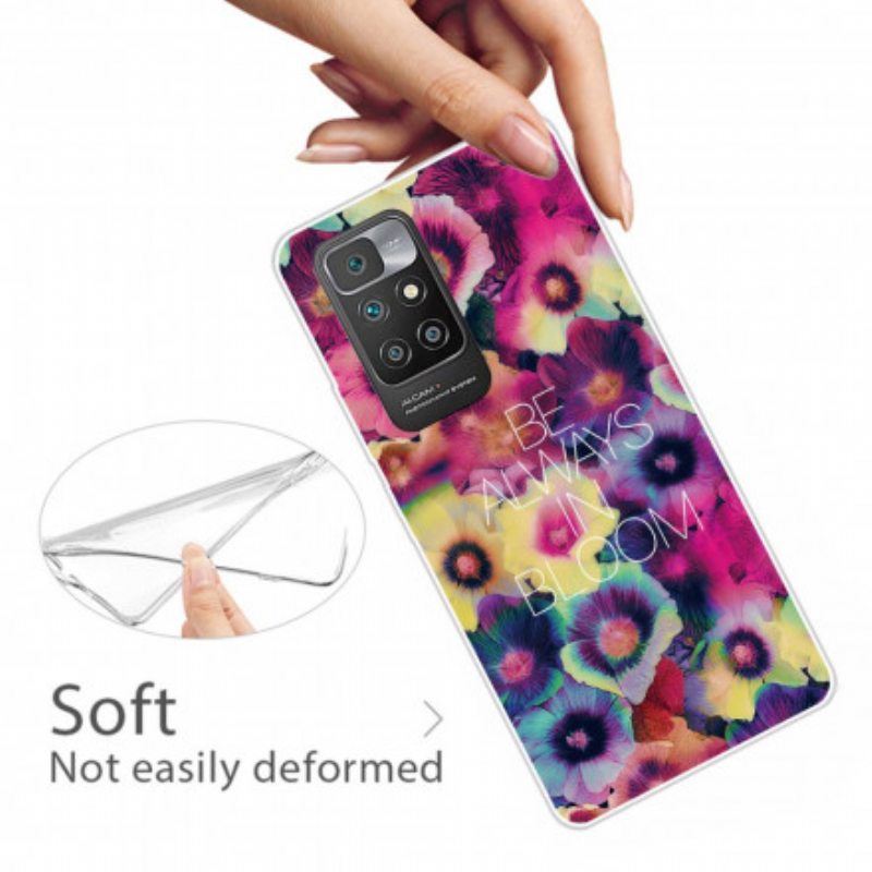 Kuori Xiaomi Redmi 10 Ole Aina Kukkimassa