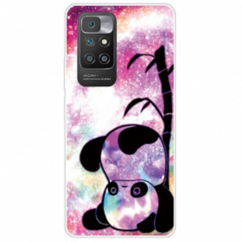 Kuori Xiaomi Redmi 10 Panda Ja Bambu