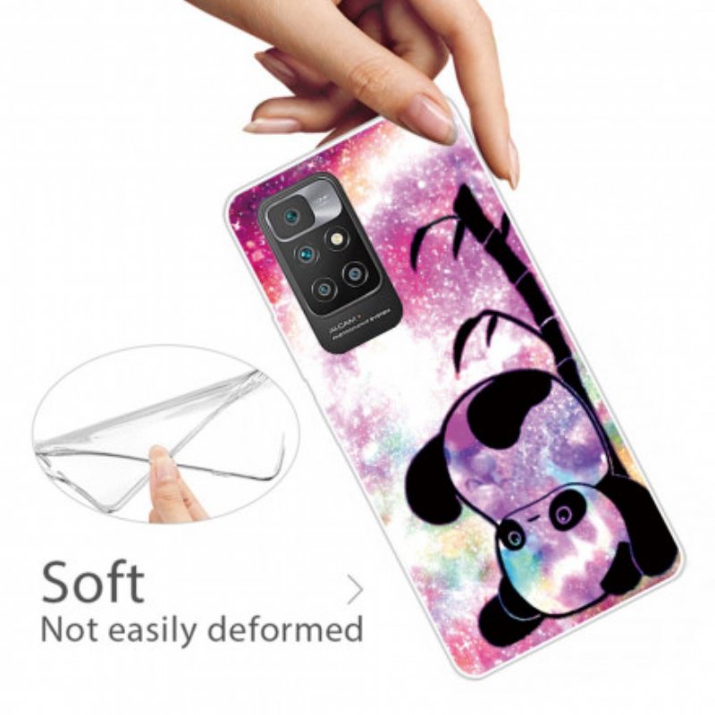 Kuori Xiaomi Redmi 10 Panda Ja Bambu