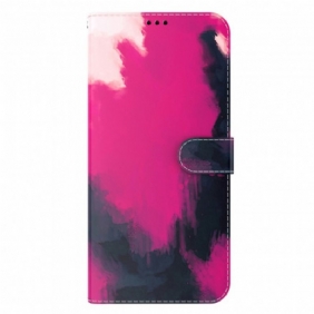 Nahkakotelo Xiaomi Redmi 10 Akvarelli