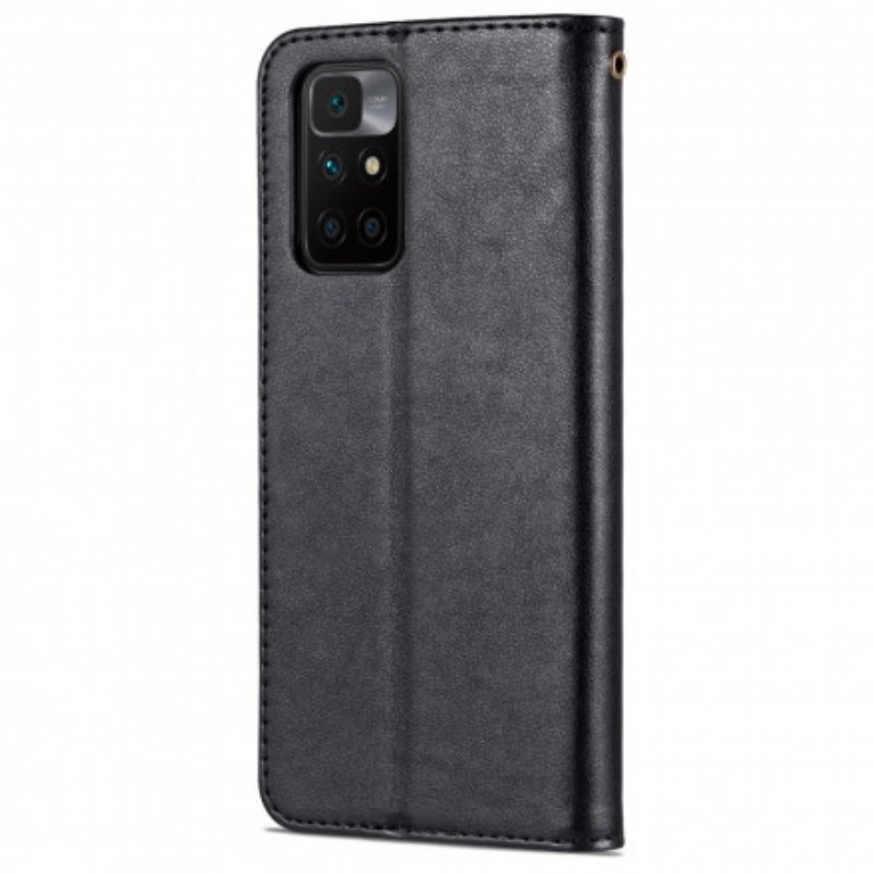 Nahkakotelo Xiaomi Redmi 10 Azns Keinonahkaa