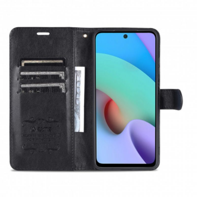 Nahkakotelo Xiaomi Redmi 10 Azns Keinonahkaa