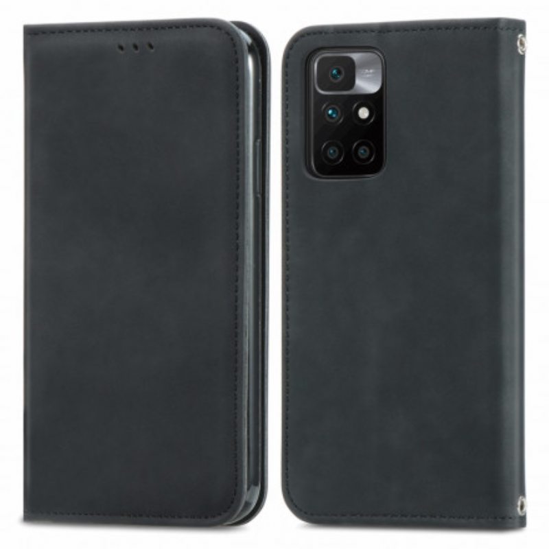 Puhelinkuoret Xiaomi Redmi 10 Kotelot Flip Ihon Kosketus