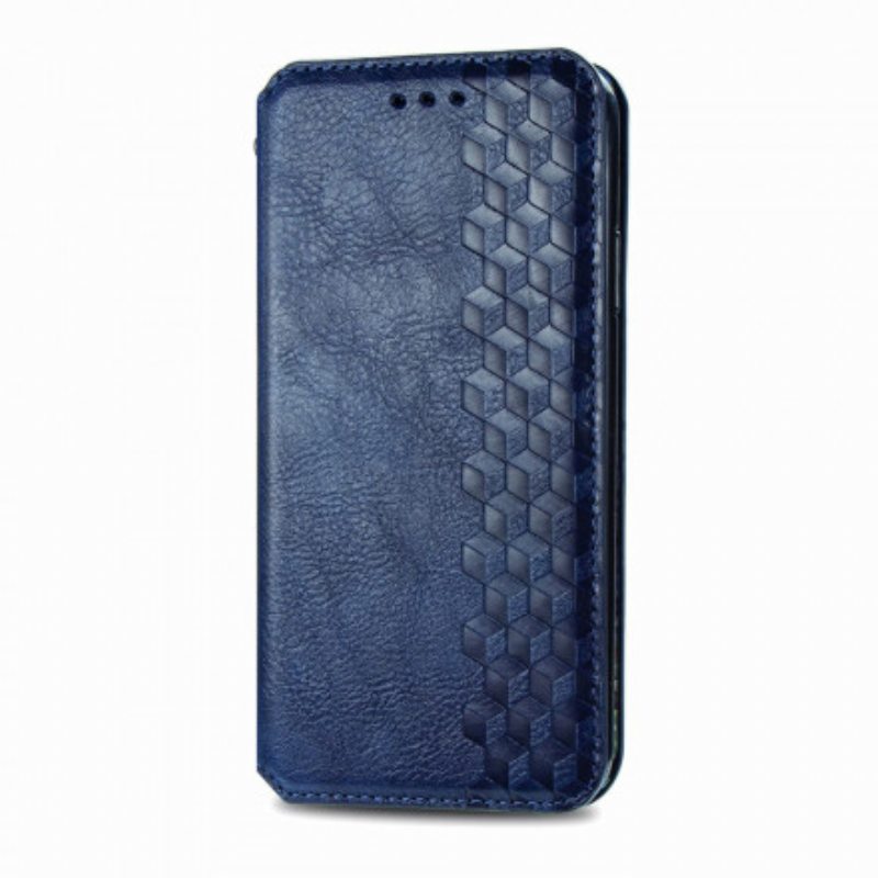 Puhelinkuoret Xiaomi Redmi 10 Kotelot Flip Nahkaefekti Diamond Texture