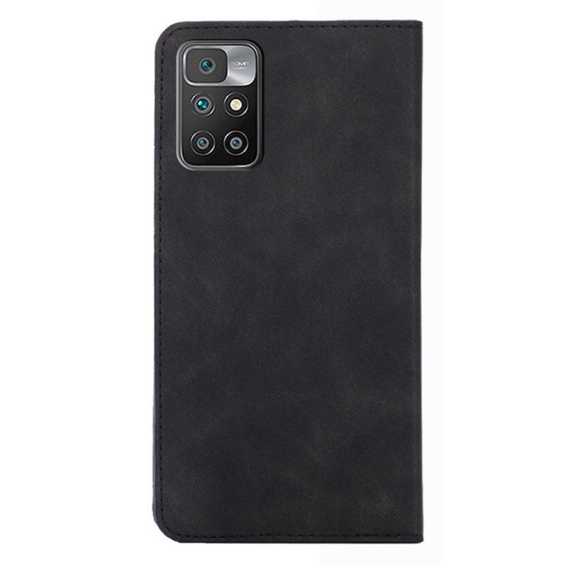 Puhelinkuoret Xiaomi Redmi 10 Kotelot Flip Skin-touch Design