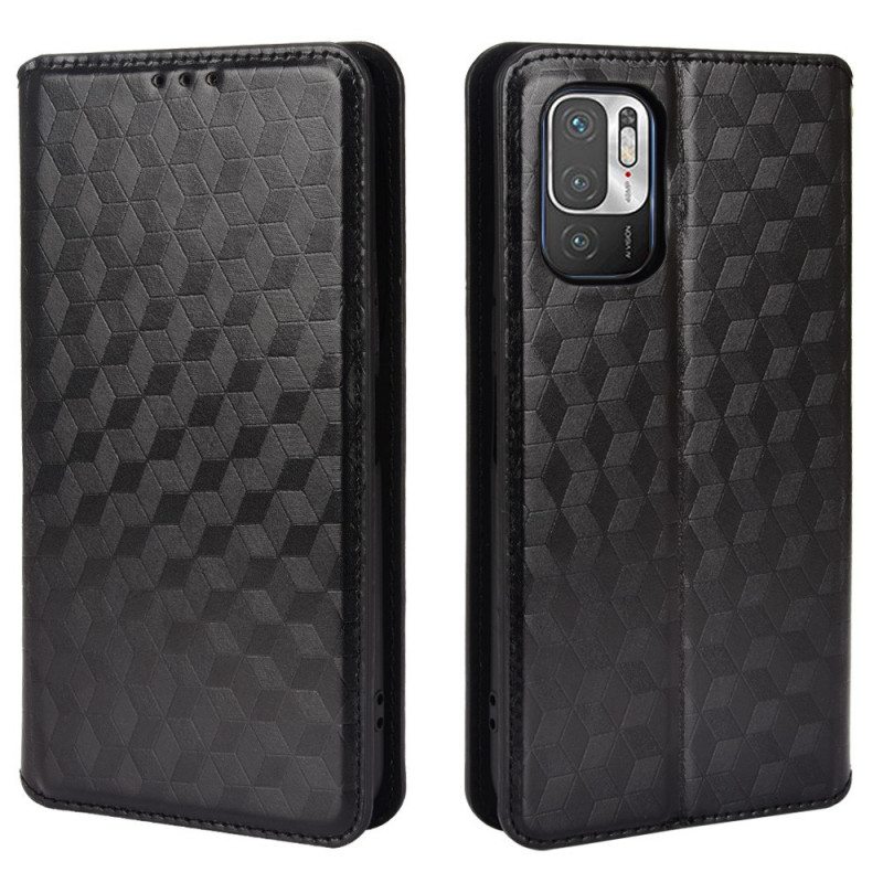 Puhelinkuoret Xiaomi Redmi 10 Kotelot Flip Timanttinahkaefekti