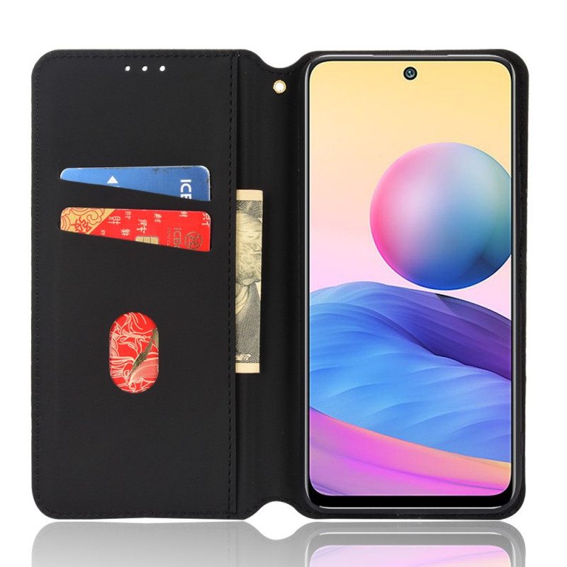 Puhelinkuoret Xiaomi Redmi 10 Kotelot Flip Timanttinahkaefekti