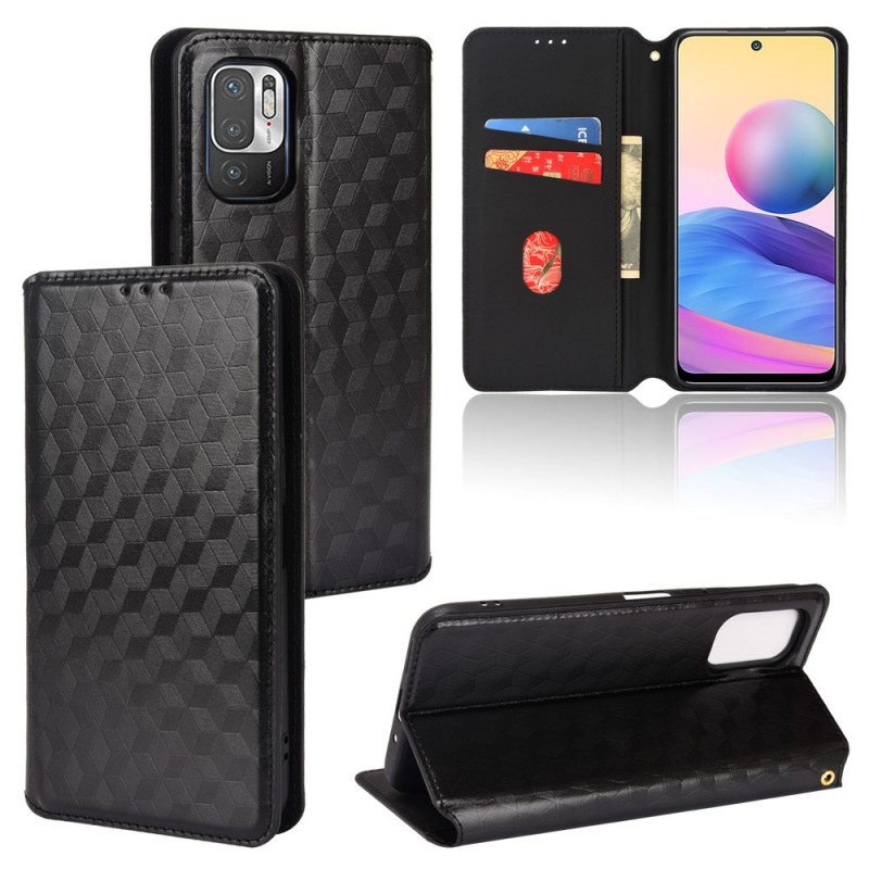 Puhelinkuoret Xiaomi Redmi 10 Kotelot Flip Timanttinahkaefekti