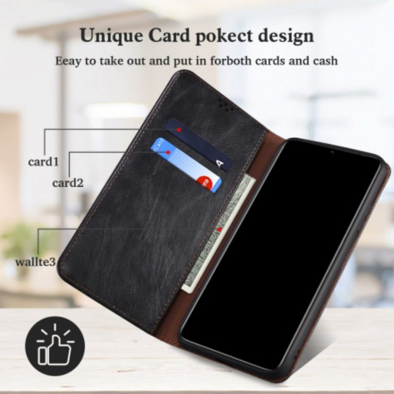 Puhelinkuoret Xiaomi Redmi 10 Kotelot Flip Vahattua Tekonahkaa