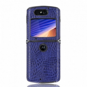 Kuori Motorola Razr 5G Krokotiilin Ihovaikutus