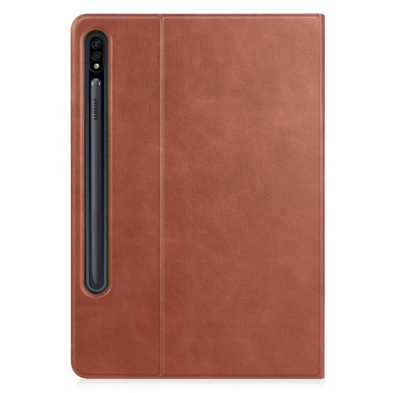 Kuoret Samsung Galaxy Tab S7 FE Teksturoitu Keinonahka