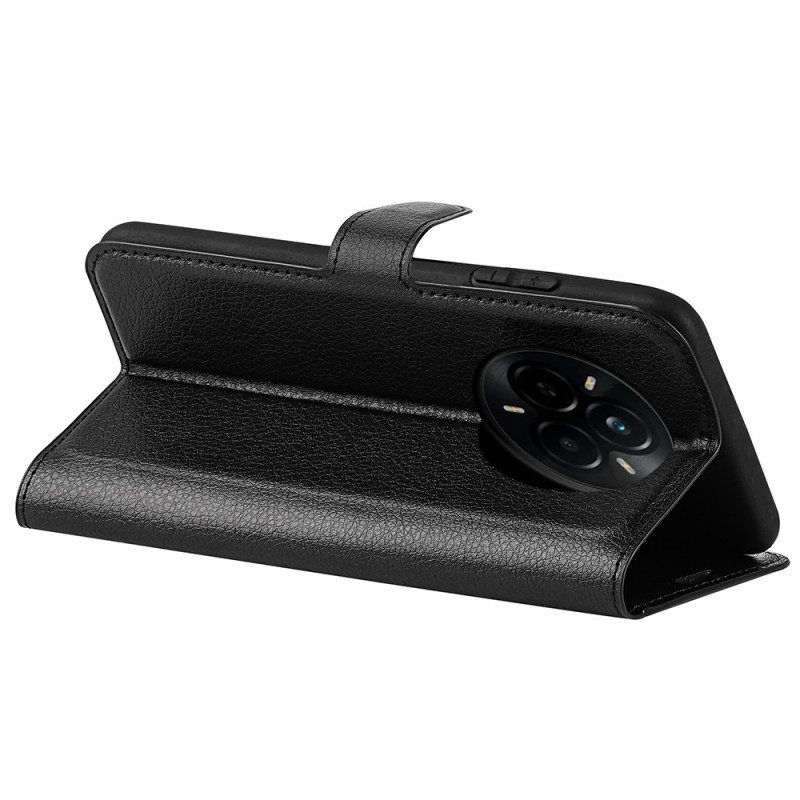 Kotelot Realme 14 Pro 5g Klassinen Litsikuvioinen Tekonahka