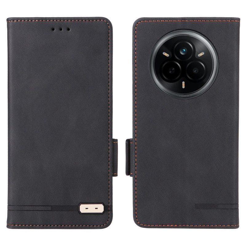 Kotelot Realme 14 Pro 5g Puhelinkuoret Retro Mokkanahkaefekti