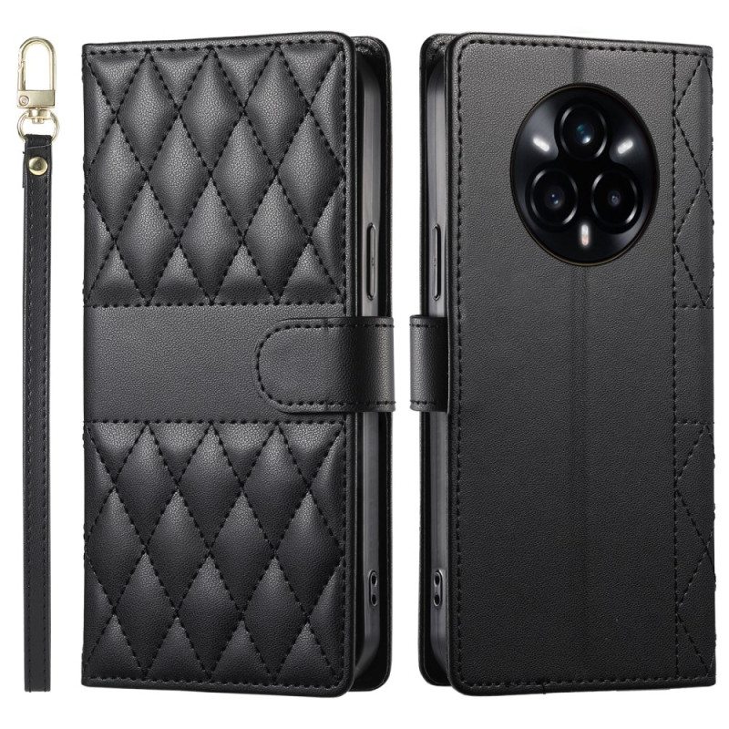 Kotelot Realme 14 Pro 5g Tikattu Malli Hihnalla Ja Olkahihnalla