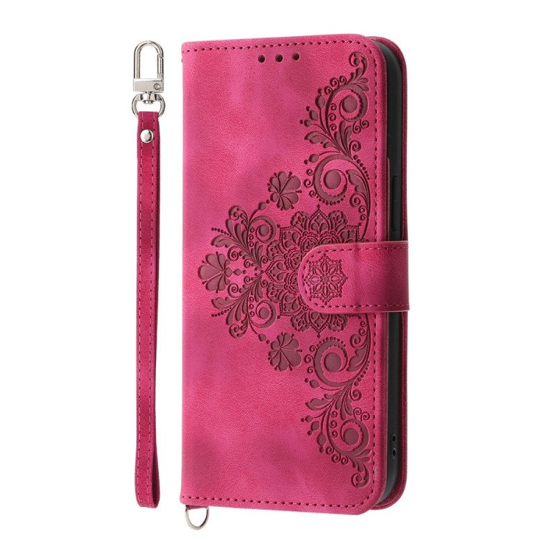 Kuoret Realme 14 Pro 5g Kukallinen Pitsi Hihnalla