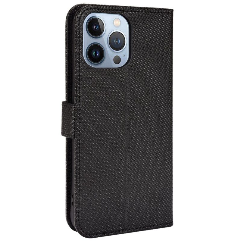 Kotelot iPhone 14 Suojaketju Kuori Tyylikäs Strappy Faux Leather