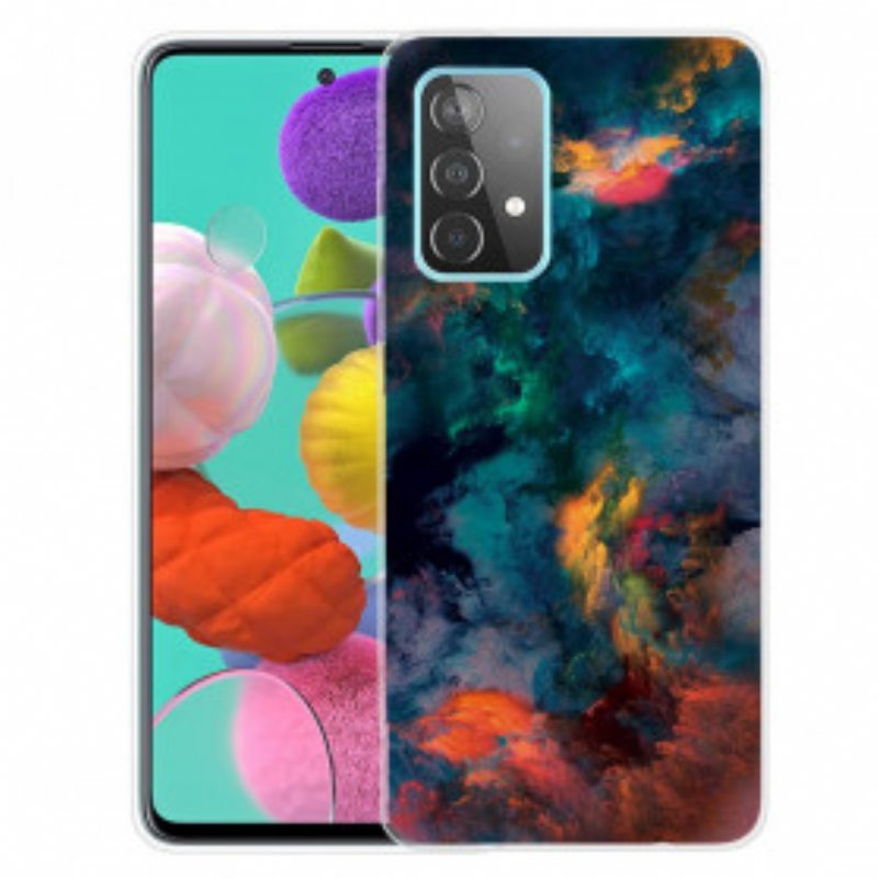 Case Samsung Galaxy A32 5G Värikkäitä Pilviä