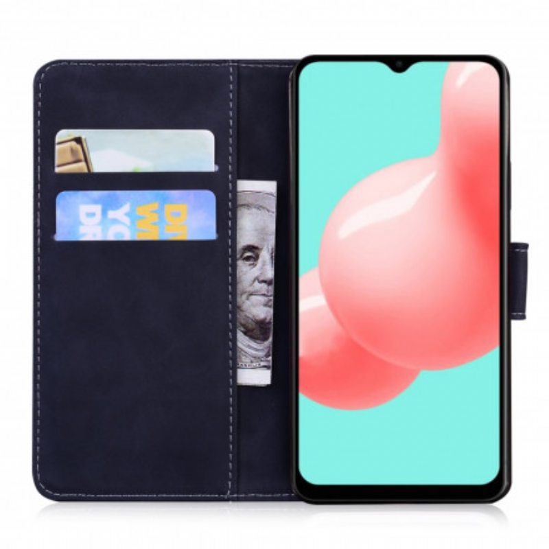 Flip Case Samsung Galaxy A32 5G Tiger-kasvoprintti