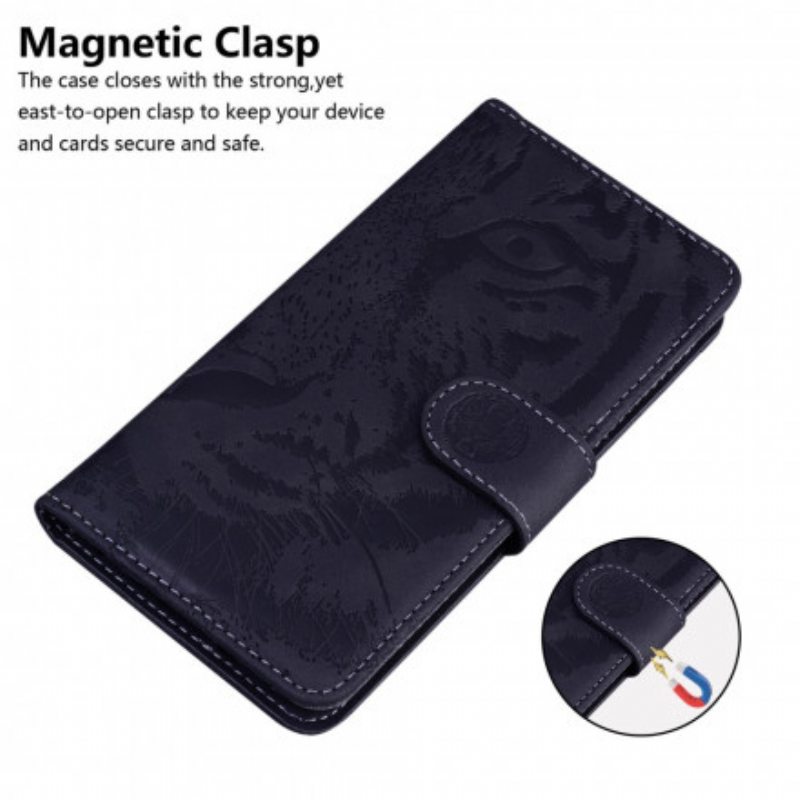 Flip Case Samsung Galaxy A32 5G Tiger-kasvoprintti