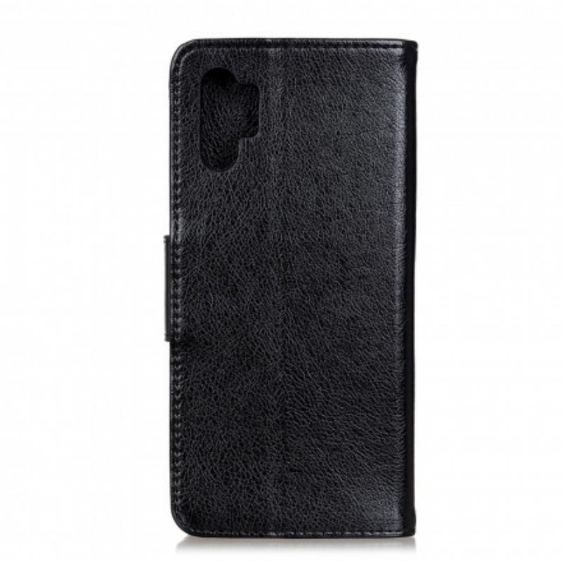 Kotelot Samsung Galaxy A32 5G Halkaistu Nappan Nahka