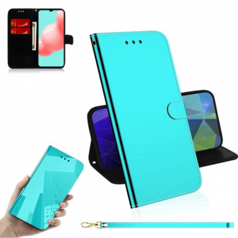 Kotelot Samsung Galaxy A32 5G Keinonahkainen Peilin Kansi